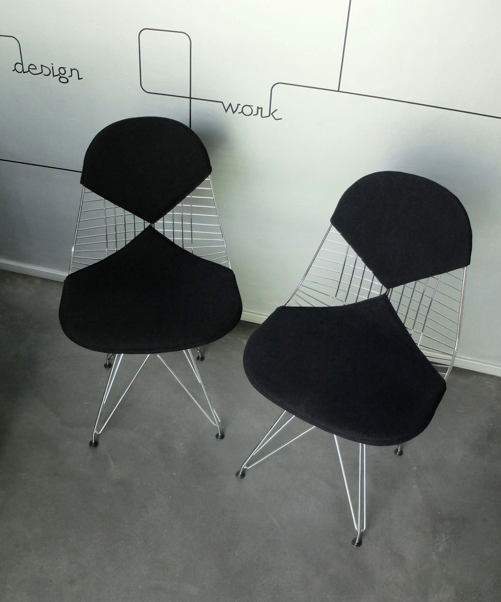创意家具 - 坐具|餐椅|办公家具|球友会（中国）家具|伊姆斯金属线椅（舒适版）